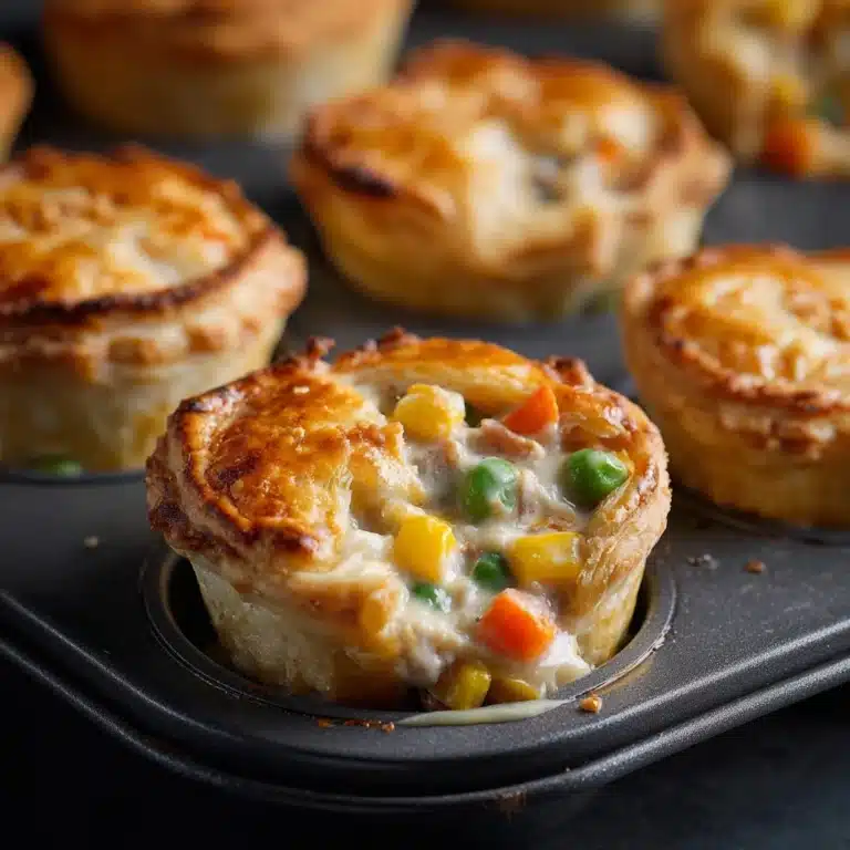 Muffin Tin Chicken Pot Pies Recipe