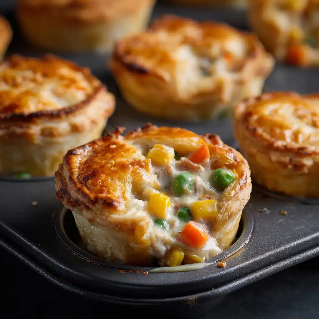 Muffin Tin Chicken Pot Pies Recipe
