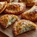Chicken Alfredo Air Fryer Calzones Recipe