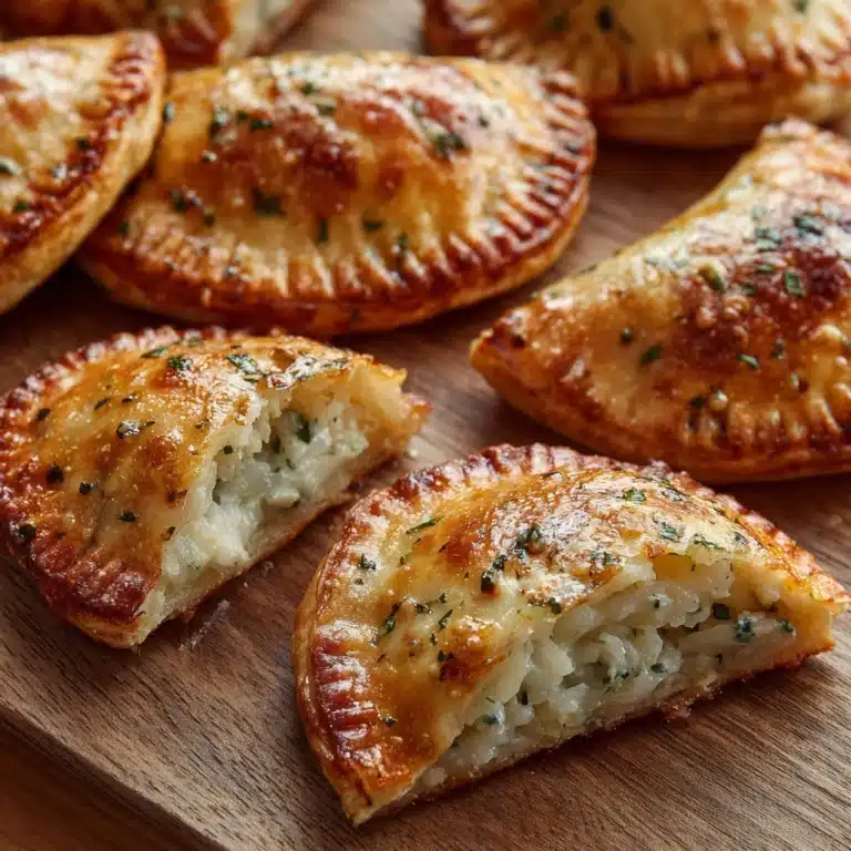 Chicken Alfredo Air Fryer Calzones Recipe