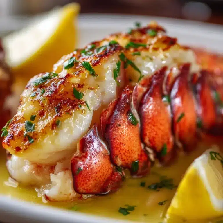 Butter Poached Lobster Tails Recipe