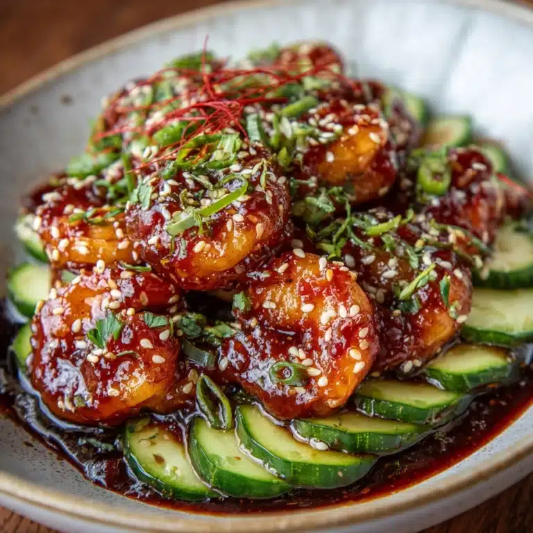 Asian Chilli Garlic Prawns Recipe