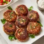 Mediterranean Chicken Patties Recipe