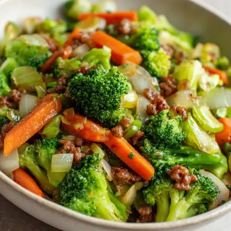 Ground Turkey Stir Fry with Broccoli Recipe