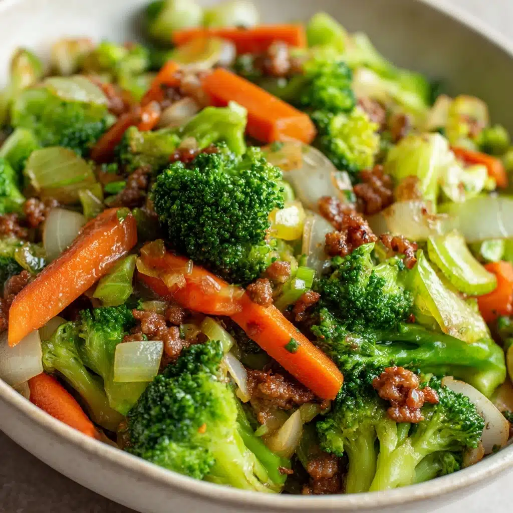 Ground Turkey Stir Fry with Broccoli Recipe