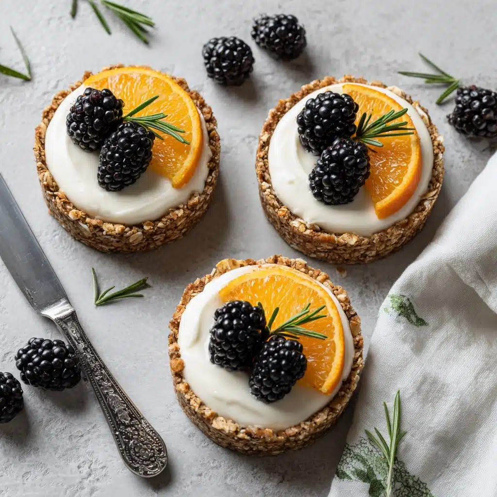 Citrus Berry Cream Cheese Tartlet Recipe