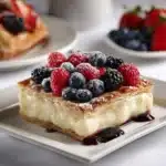 Berry Custard Puff Pastry Tart Recipe