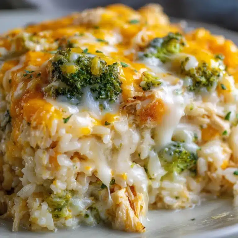 Crockpot Cheesy Chicken Broccoli Rice Recipe