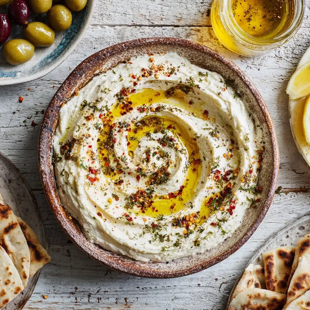 Easy Skordalia (Greek Garlic Dip) Recipe - Recipe Image