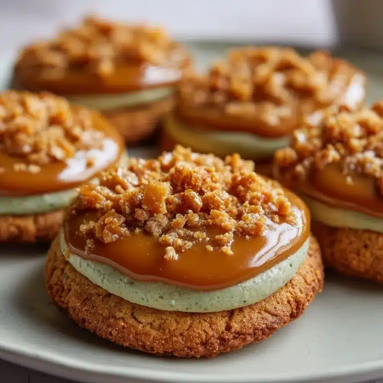 Cheesecake-Stuffed Caramel Apple Cookies Recipe