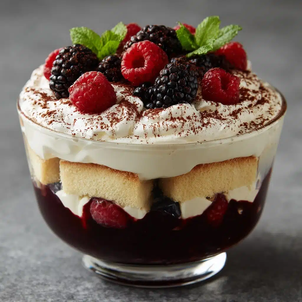 Berry Tiramisu Trifle Recipe