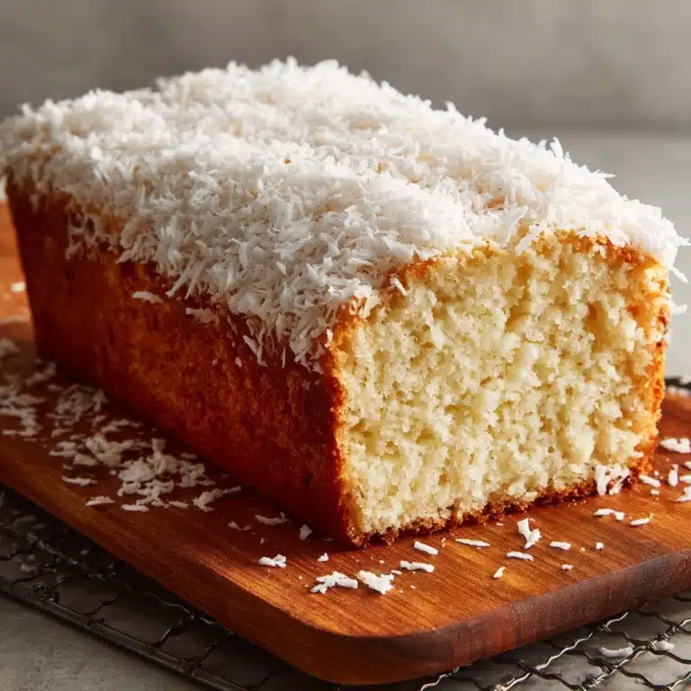 Easiest Coconut Loaf Cake Ever Recipe