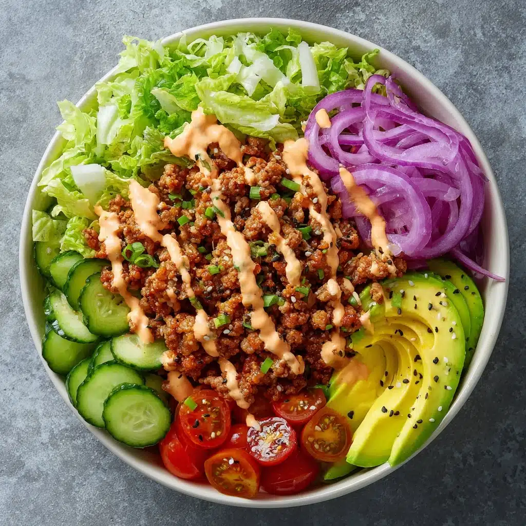 Burger in a Bowl Recipe