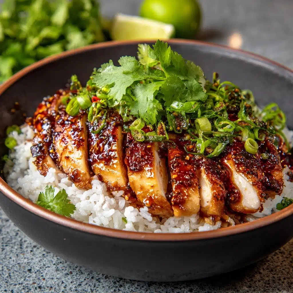 Honey Chipotle Chicken Rice Bowls Recipe - Recipe Image