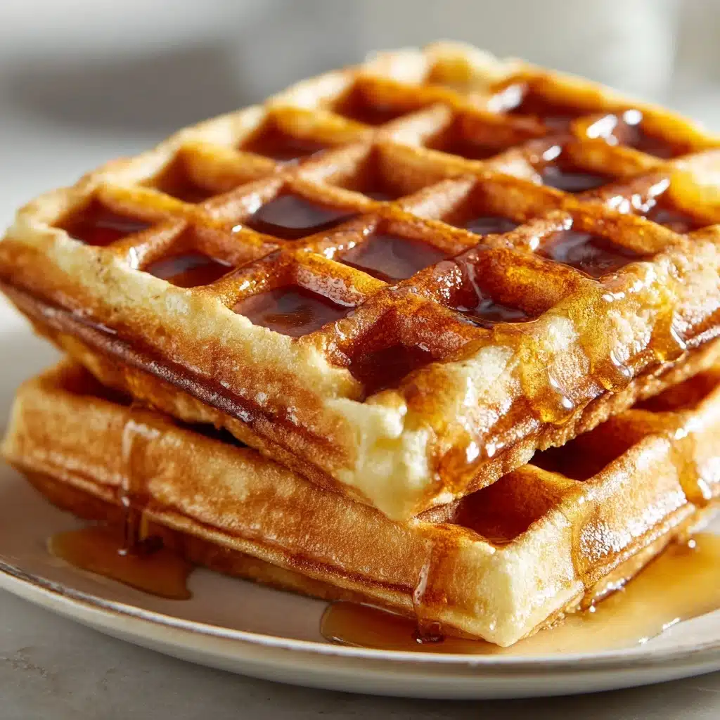 Easy Gluten Free Oat Waffles Recipe