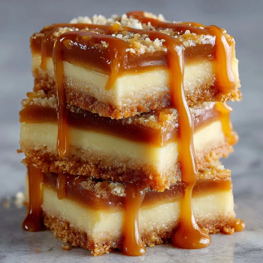 Salted Caramel Butter Bars Recipe - Recipe Image