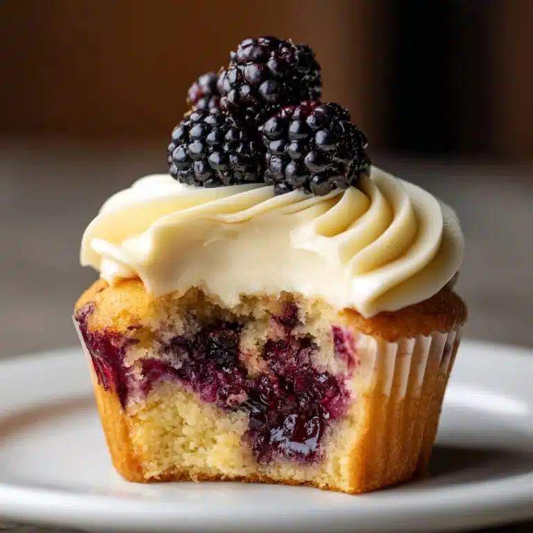Blackberry Cheesecake Muffins Recipe
