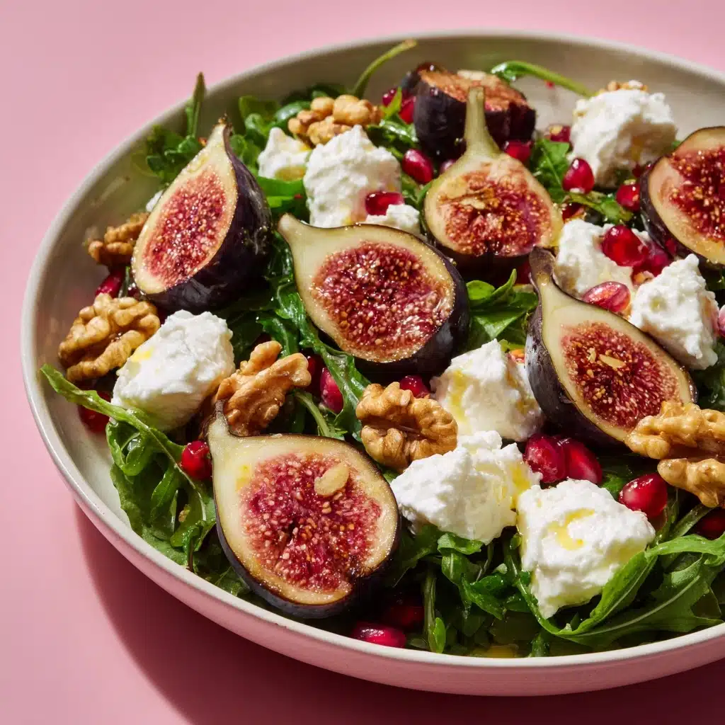 Summer Fig Burrata Salad Recipe - Recipe Image