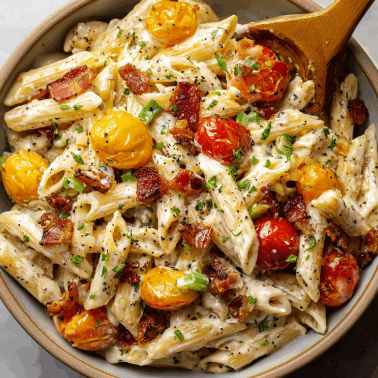 Chicken Club Pasta Salad Recipe