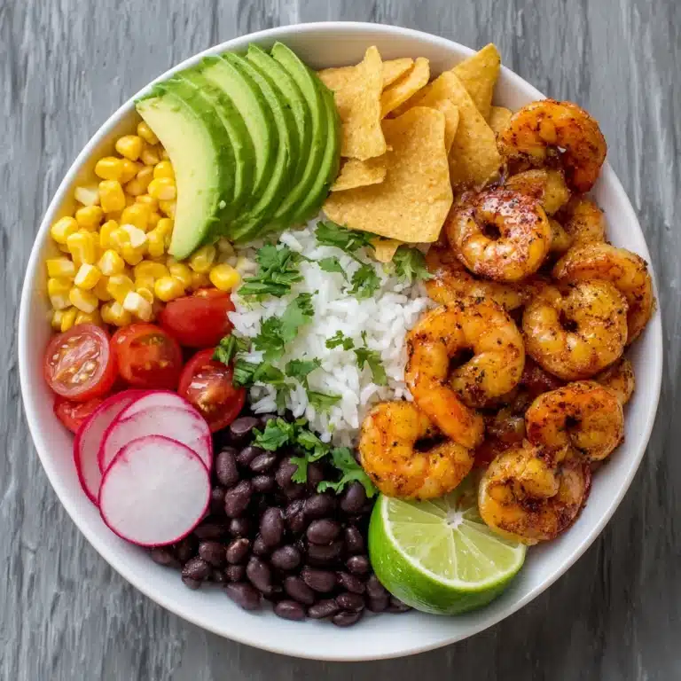 Grilled Shrimp Taco Bowl Recipe