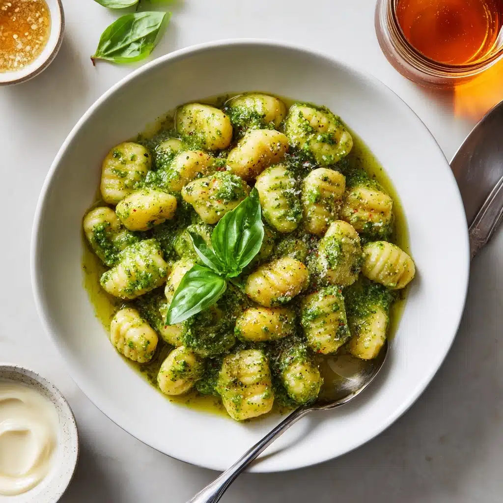 Creamy Pesto Gnocchi for Two Recipe