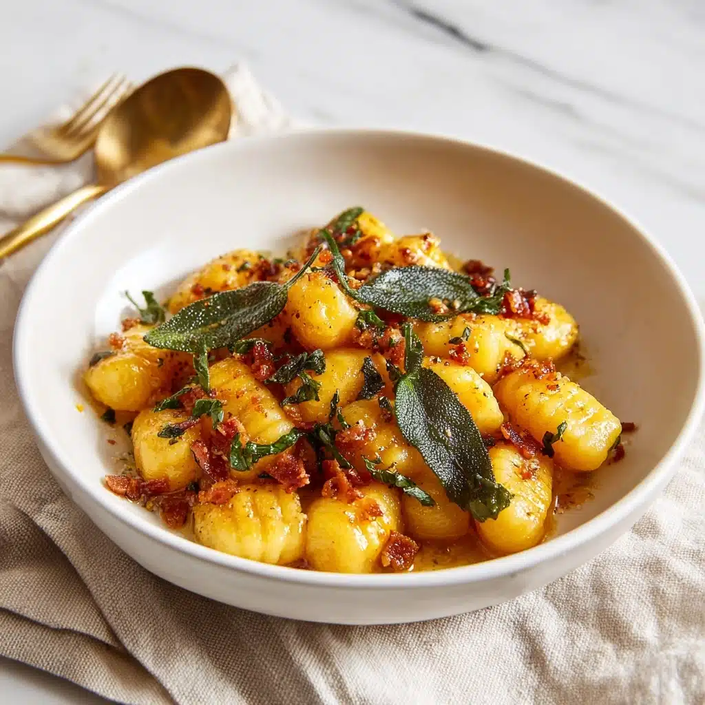 Gnocchi with Creamy Pumpkin Sauce Recipe - Recipe Image