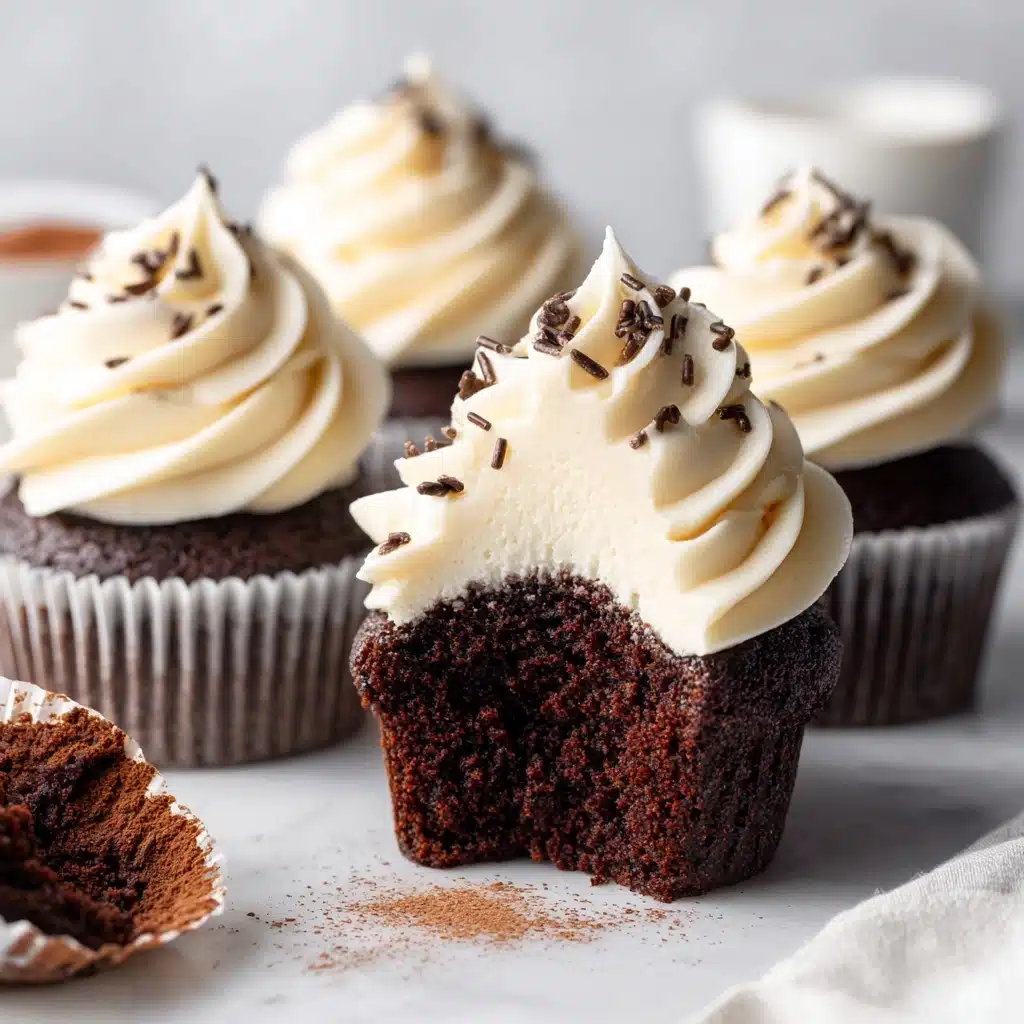 Chocolate Carrot Cake Cupcakes Recipe - Recipe Image