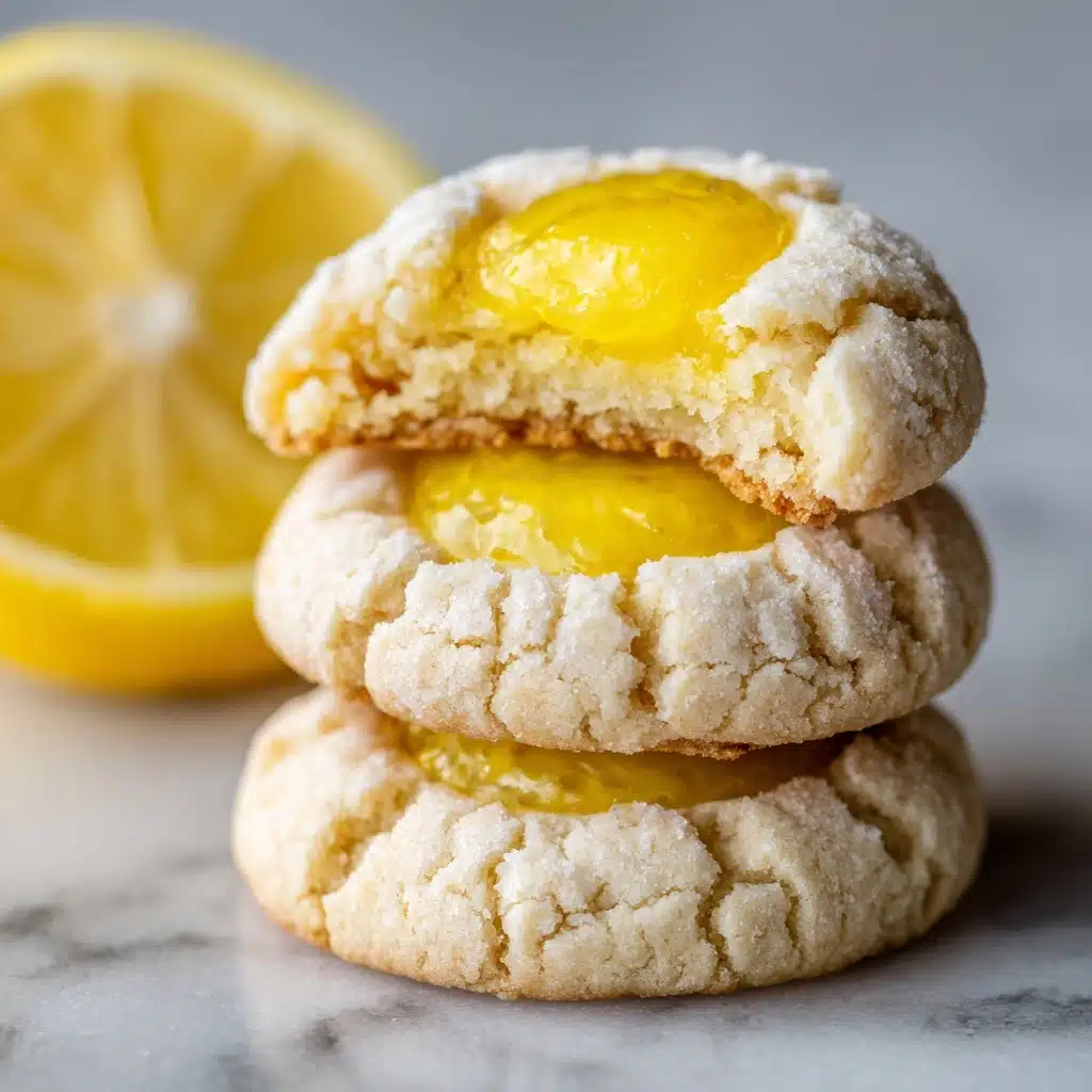 Lemon Curd Cookies Recipe - Recipe Image
