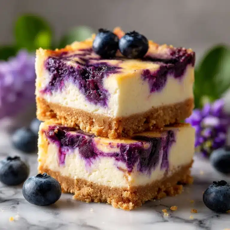 Blueberry Cheesecake Bars Recipe