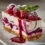 Raspberry Swirl Ice Cream Cake Recipe