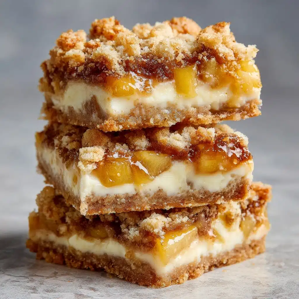 Peach Cobbler Cheesecake Bars Recipe - Recipe Image
