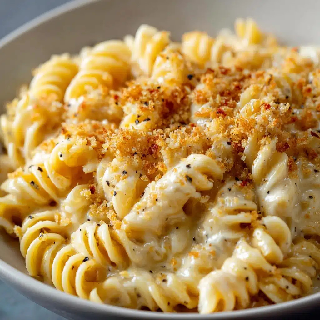 Parmesan Garlic Chicken Mac and Cheese Recipe - Recipe Image