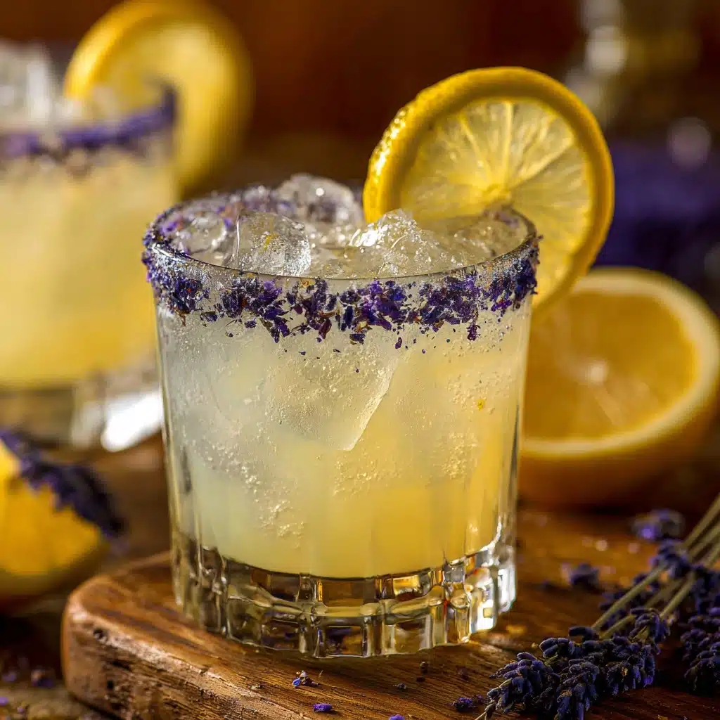 Lemon Lavender Margaritas Recipe - Recipe Image