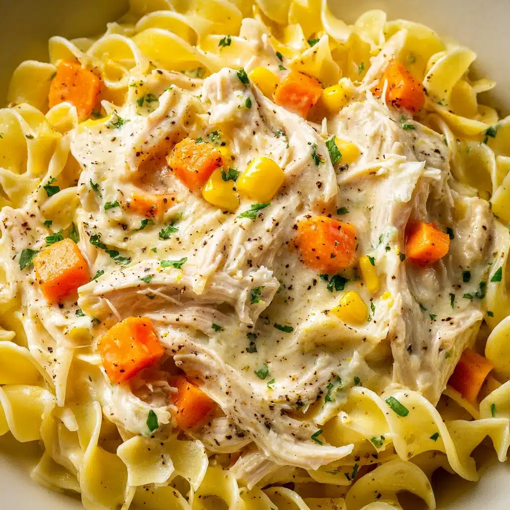 Creamy Ranch Chicken & Noodles Recipe - Recipe Image