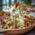 Creamy Onion Chicken Bake with Stuffing Recipe