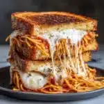 Spaghetti Grilled Cheese Recipe