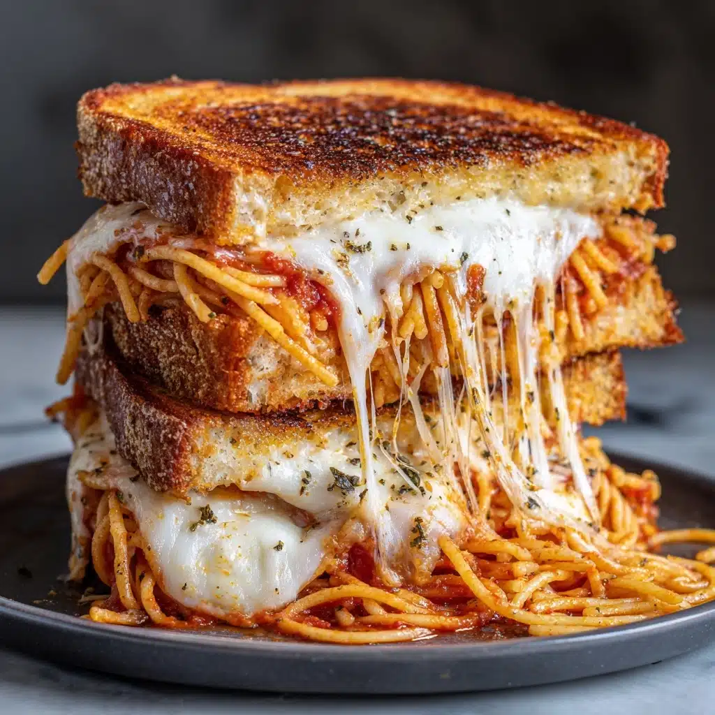 Spaghetti Grilled Cheese Recipe