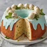 Speckled Robin’s Egg Cake Roll Recipe