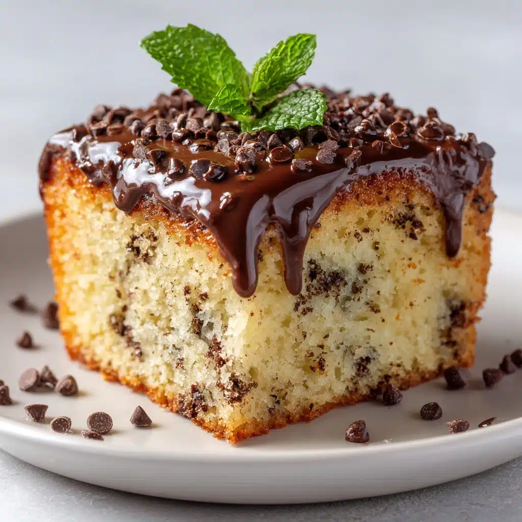 Chocolate Chip Banana Cake Recipe - Recipe Image