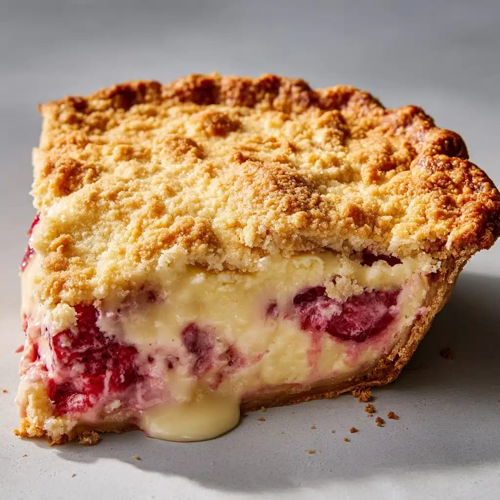 Rhubarb Sour Cream Pie Recipe