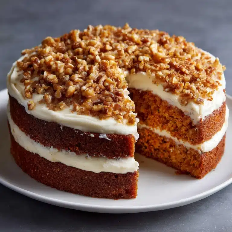 Carrot Walnut Cake Recipe
