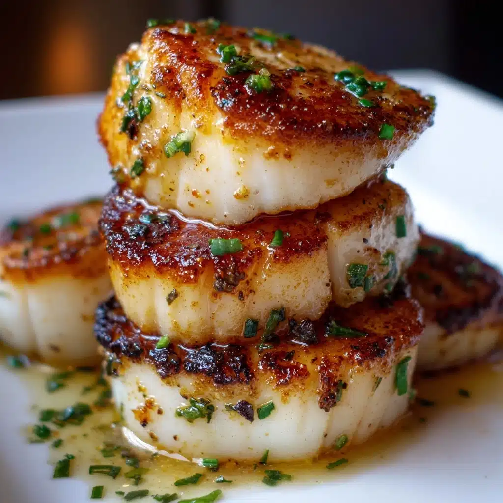 Scallops with Spicy Cajun Cream Sauce Recipe