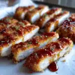 Baked Crunchy Hot Honey Chicken Recipe