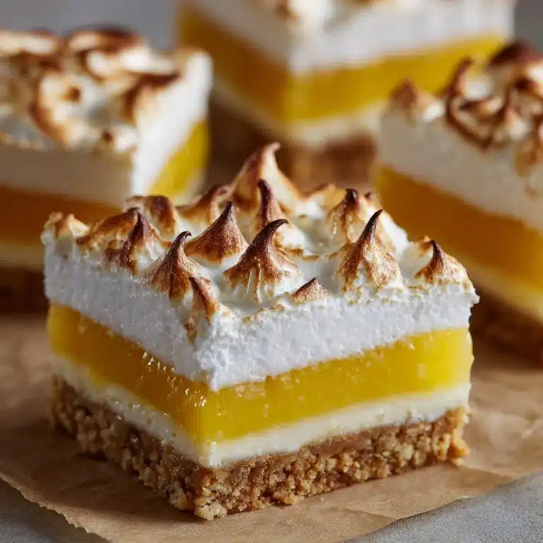 Lemon Meringue Bars Recipe