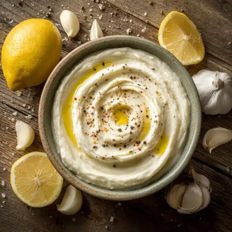 Lebanese Garlic Sauce Recipe