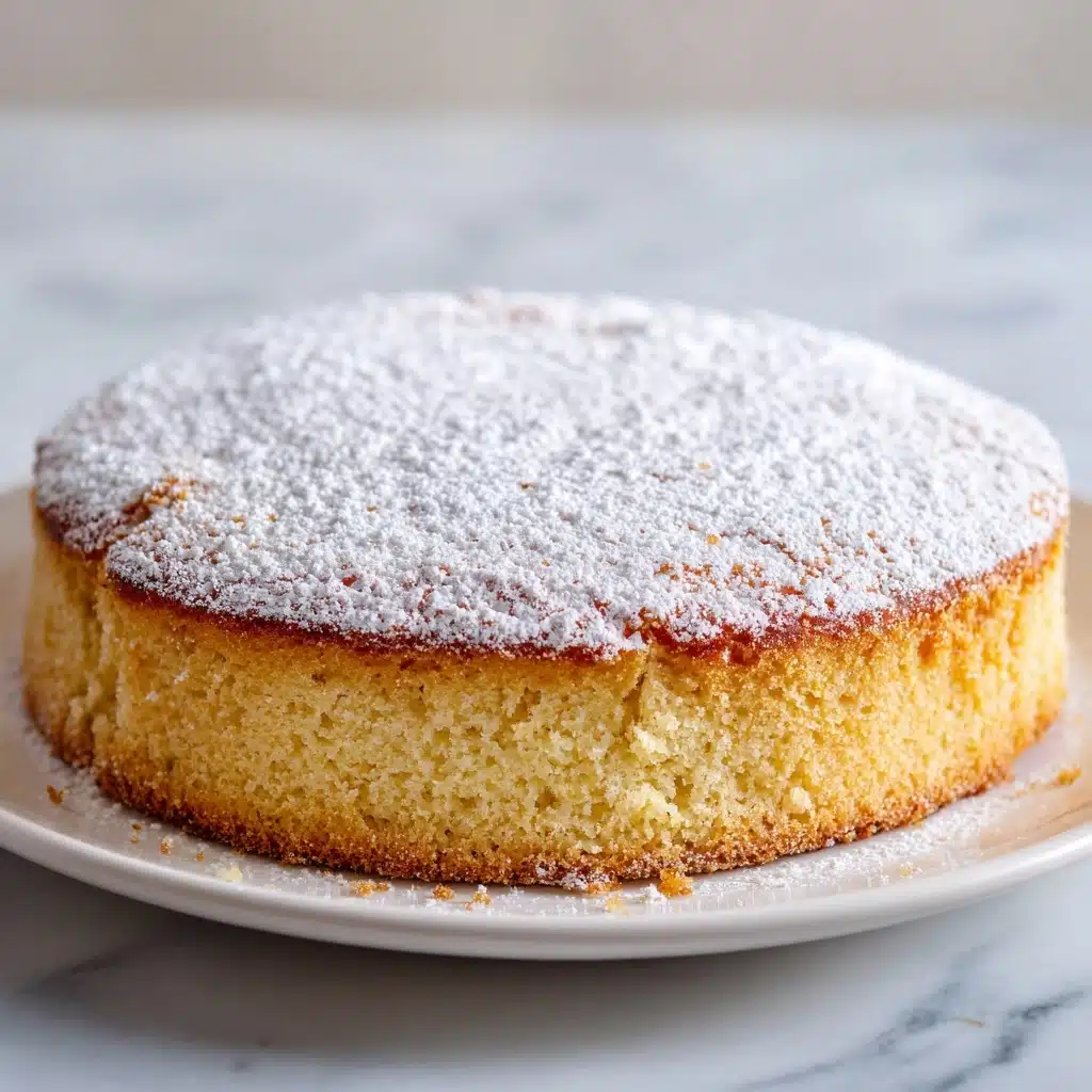 Eggless Vanilla Cake Recipe - Recipe Image