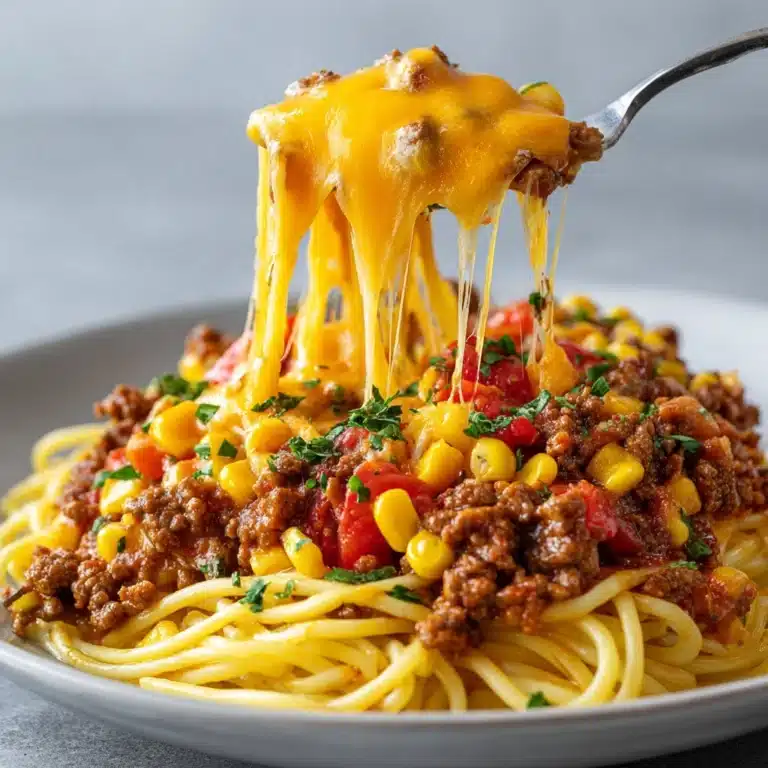 Easy Taco Spaghetti Recipe