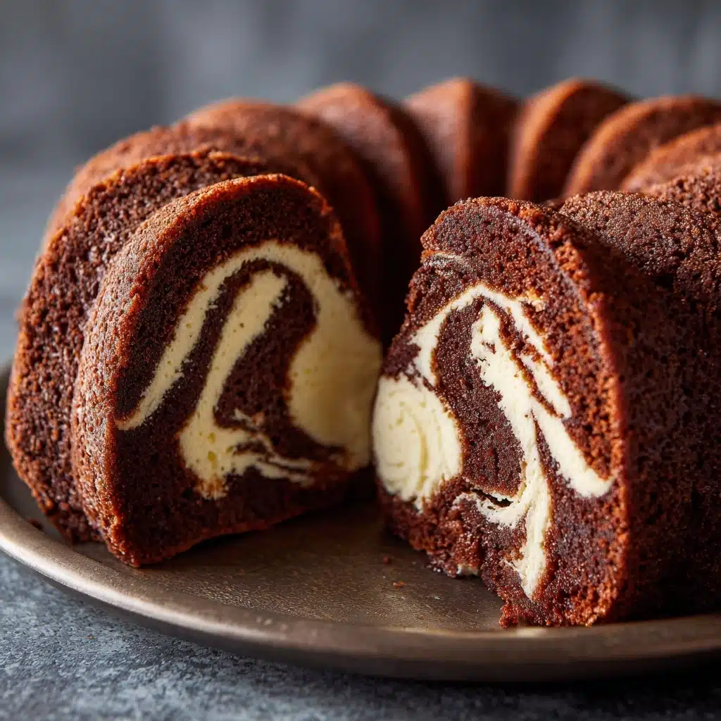 Double Chocolate Ricotta Marble Cake Recipe