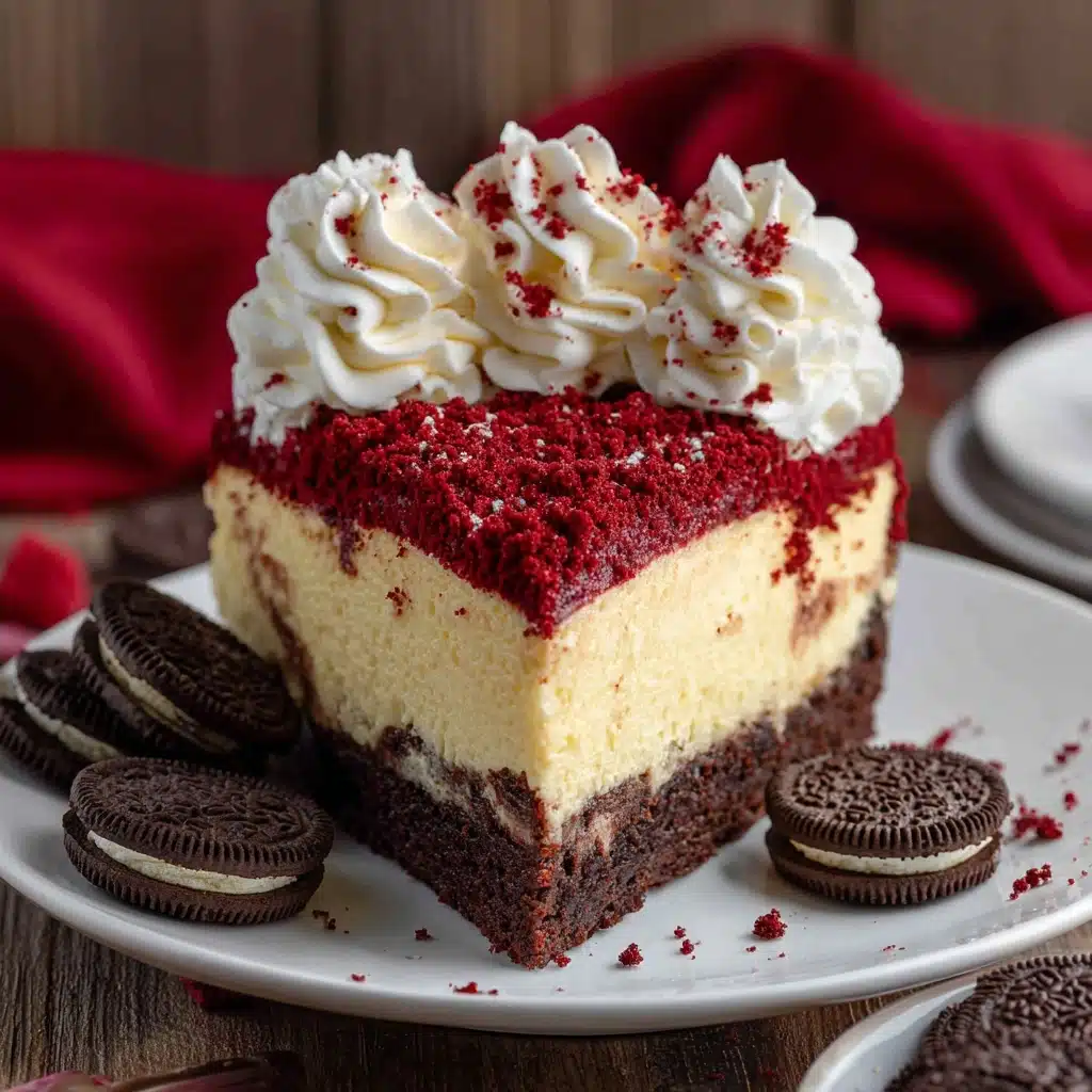 Red Velvet Cheesecake Recipe - Recipe Image