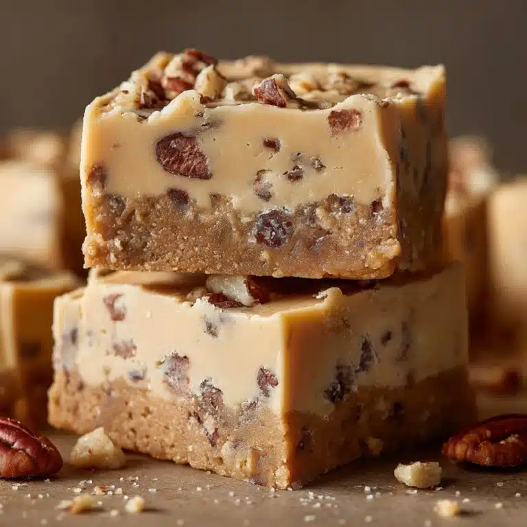 Pecan Shortbread Bars Recipe